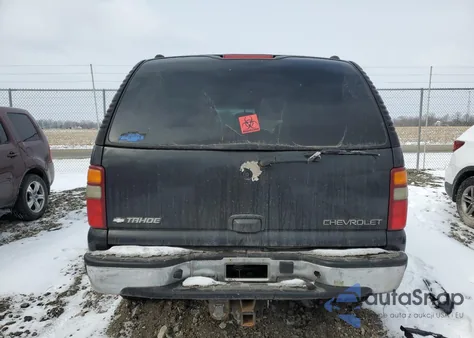 2003 Chevrolet Tahoe K1500 из США, поврежденный, VIN 1GNEK13Z23R228461